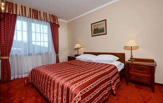 Отель Hotel Żubrówka Spa & Wellness Беловеж Двухместный люкс бизнес-класса с 1 кроватью (для 2 взрослых)-1